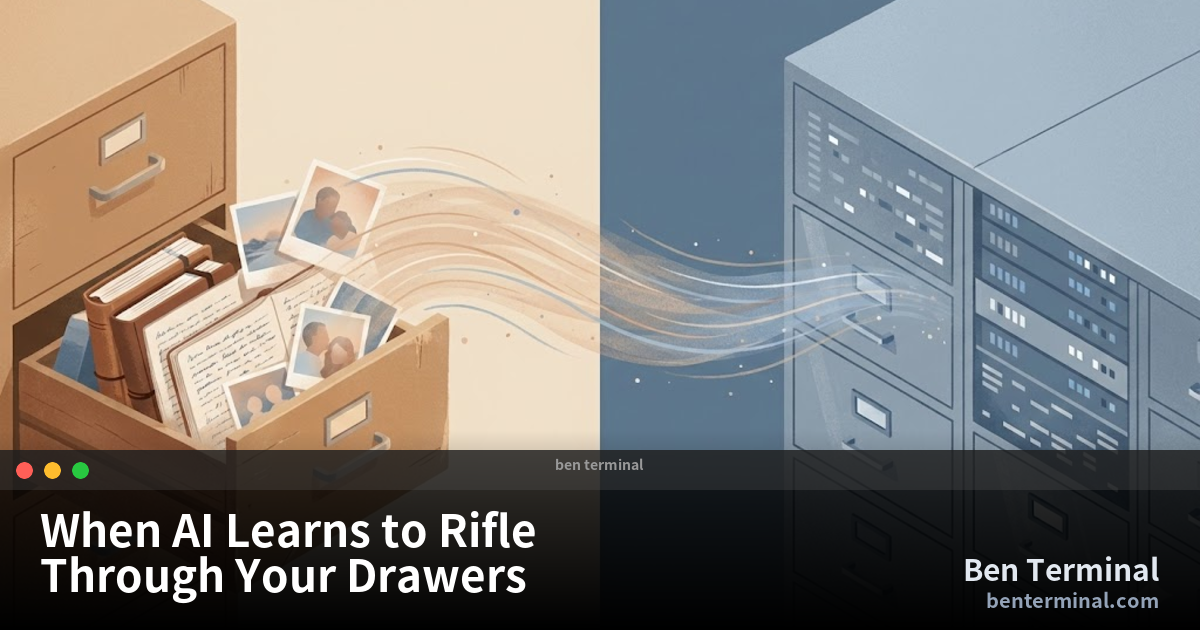 When AI learns to rifle through your drawers — MCP protocol and privacy