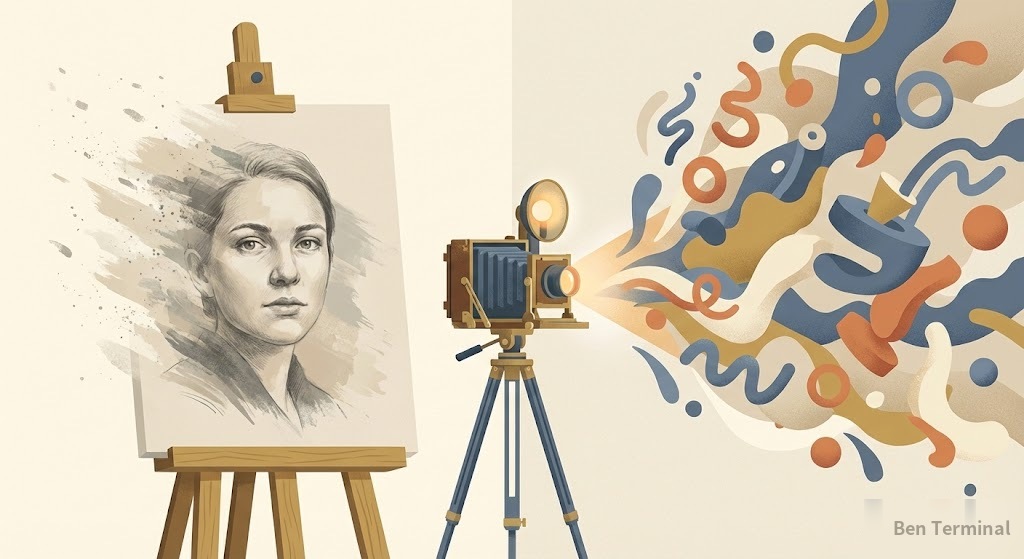 攝影的出現解放了藝術，從寫實走向無限可能